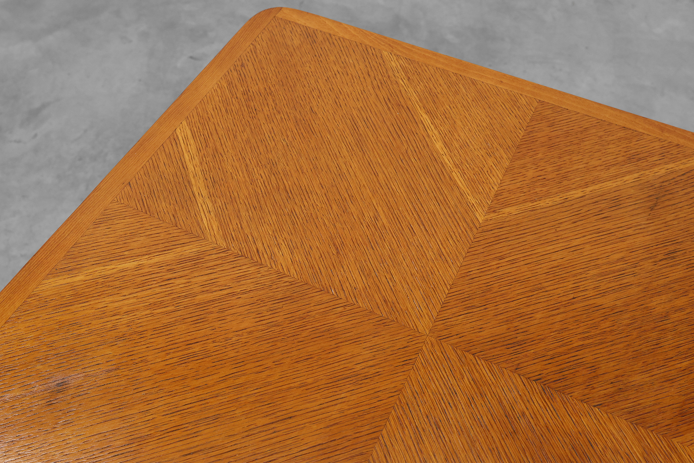 Belgian Art Deco side table with geometric top, ca. 1920thumbnail